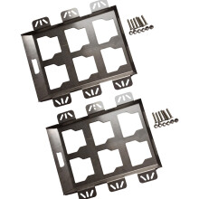 Multiple Face Set Mounting Parenthesis Untarnished-2 sets