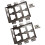 Multiple Face Set Mounting Parenthesis Untarnished-2 sets 1