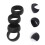 4St Sport Silikon Ring Finger Ring Protector Flexibla 5
