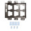 Multiple Face Set Mounting Parenthesis Untarnished-2 sets 5