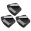 3-teilige Diamant-Schleifschuhe, 9