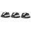3-teilige Diamant-Schleifschuhe, 3
