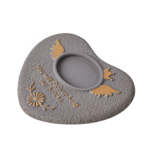 Personalizing Engraving Pet Memorial-grey love tombstone
