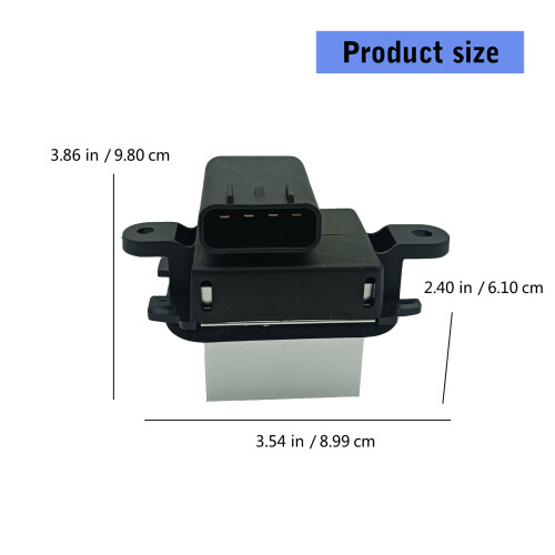 Multi Model Compatible Blower Motor Resistor Metal Structure 2