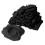 (As show, Black) 100 Pieces Disposable Net Bouffant Cap Non Woven Dustproof 1