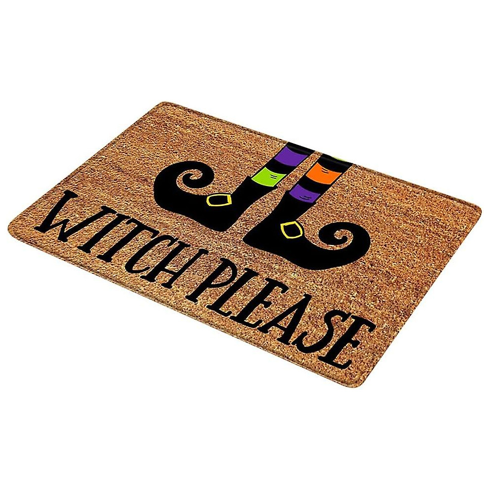 Kikidex (As Show, One Size) Halloween Doormat, Indoor Doormat Entrance Bat4060cm