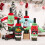 Pull de noël couverture de bouteille de vin tricoté-Cloches 2