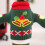 Pull de noël couverture de bouteille de vin tricoté-Cloches 6