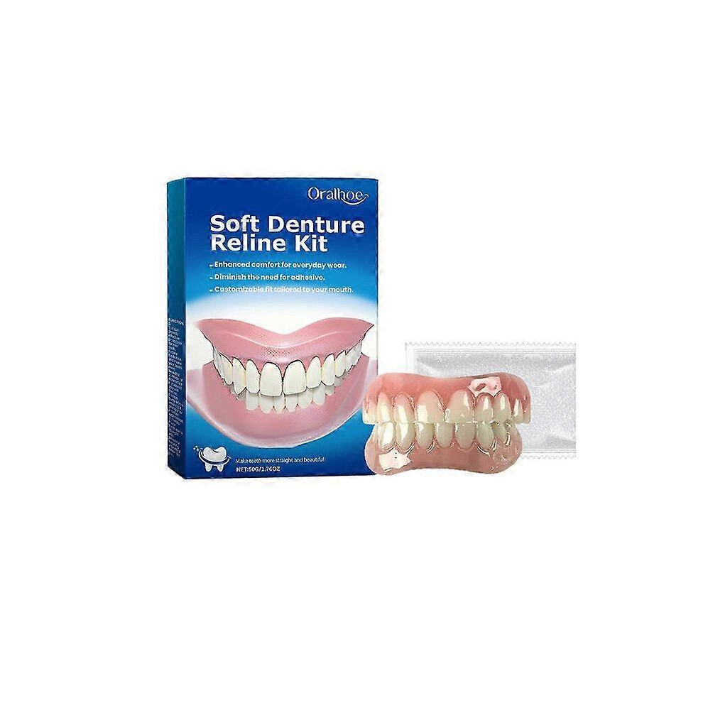 Kikidex (As Show, One Size) Oralhoe Modified Teeth Dentures, Modified Teeth Gaps, Beautiful Teeth, Cosmetic Kits