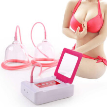 Electric Breast Enhancer With 5 Intensity Levels And 2 Modes Auto Shut-Off After 15 Minutes 11.5 Cm Size Safe Home Use