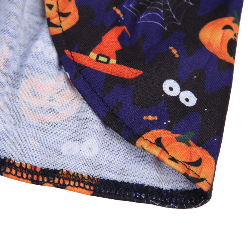 Haustier Halloween Rock S helles Polyesterkleid 2