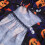 Haustier Halloween Rock S helles Polyesterkleid 5