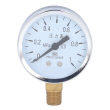 1/4 NPT-Manometer, hochpräzises Manometer mit