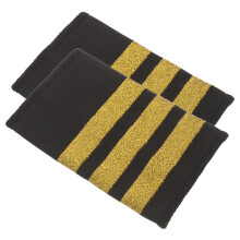 1 Par Axelklaffar Pilotuniform Man