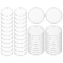 44Pcs Plastiska Bokbindnings Skivor För Hemsjö Notblad Planerare