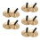 10Pcs Fingercymbaler Bellydans Instrument I 6