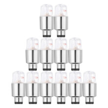 12 Pcs Cykelbelysning Däckhölje Stopper Blinkljus För Hjul