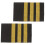 1 Par Axelklaffar Pilotuniform Man 9