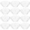 12Pcs Multifunktionella Glasmatburkar För 8