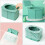 1Pièces Pliantes Bébé En PP Vert Portable Pour Voyage 10