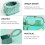 1Pièces Pliantes Bébé En PP Vert Portable Pour Voyage 2