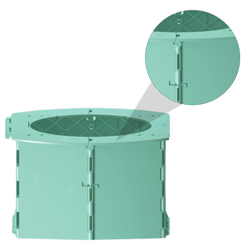 1Pièces Pliantes Bébé En PP Vert Portable Pour Voyage 2