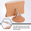 1Ensemble Support Casque Bois Massif Alliage Khaki Usage Domestique 9