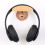 1Ensemble Support Casque Bois Massif Alliage Khaki Usage Domestique 10