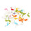 100Pcs Dekorativa Dinosaurier Syknappar Diy 5