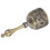 Vintage Metallhandklocka Handtag, Mässing, Drak 11