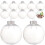 12Pcs Clear Plastic Christmas Balls Reusable Fillable Tree Decoration 2
