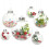 12Pcs Clear Plastic Christmas Balls Reusable Fillable Tree Decoration 5