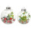 12Pcs Clear Plastic Christmas Balls Reusable Fillable Tree Decoration 11