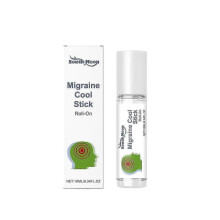(1PCS) 1-3X Roll On Peppermint Oil, Peppermint Oil To Relieve Dizziness On The Skin, Migraine Cool Stick Roll-On, Energy Against Motion Sickness