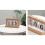 Desktop-Kalender Flipchart Kiefernholz 500 g Farbe 3