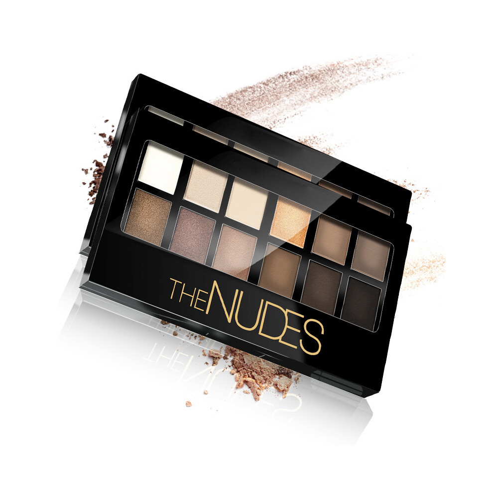 12 Color Matte Glitter Pearlized Eyeshadow Palette for Women Girls 01