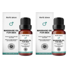 (2pcs) 1-3x Massage Oil For Men, Men's Body Moisturizing And Toning Body Massage Oil