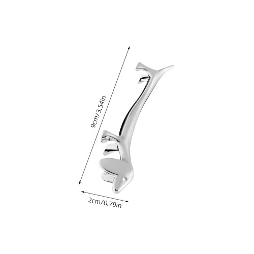 4St Metall Hundformade Chopstickuppsättare 2