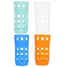 4Pcs Durable Silicone Bottle Covers Heatproof Sports Bottle Accessory