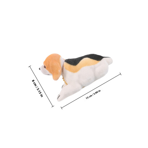 Skakande Hunddekoration För Hem Beagle 1
