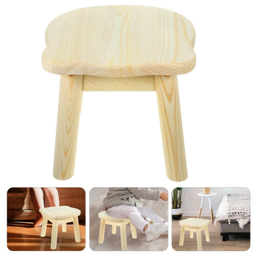 Wood Låg Puck Rund Barnsoffa 2