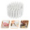 White Wood Micro Landscape Fence Decorative Miniature Prop 3