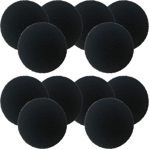 12Pcs Köksskärgsfilter Kolfilter Fiskbäddsfilter Pads
