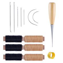 1 Set Läder Sy Nålar Kit Handgjorda Läder Diy Syverktyg För