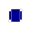 Felt notice board aluminium frame 180x100 cm BLUE 5