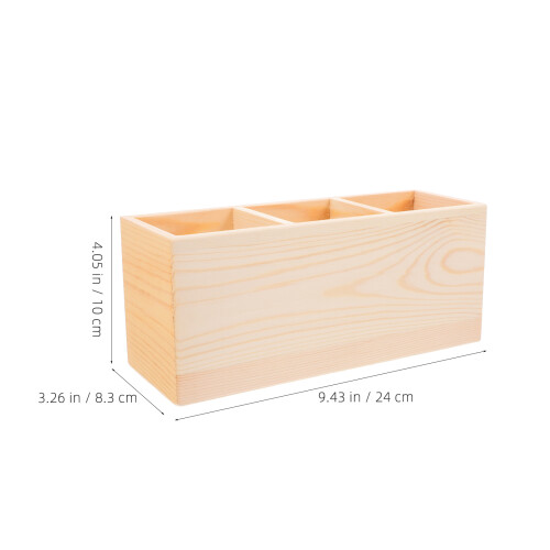 Multifunctionele Organizer Lichtgeel Met 3 Vakken 1
