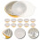 20Pcs Matbehållare Takeaway Lådor Aluminium Engångs 11
