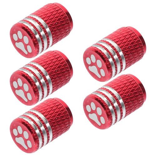 5Pcs Klorav Spikar Dekorativa Däckventilhättar Bil Däckhättar 2
