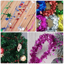 5Pcs Pentagram Glitterdekoration Juldekoration Fester Bakgrundssmycke