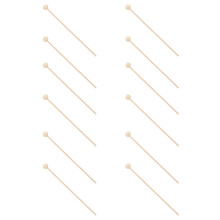 100Pcs Lilla Träpinnar För Decorativa Lollipops, Fest Dessertbord